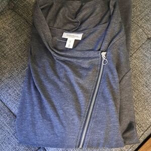 Motherhood Maternity Charcoal Zip-Up Jacket